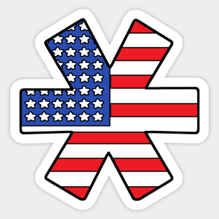 Merican* Sticker